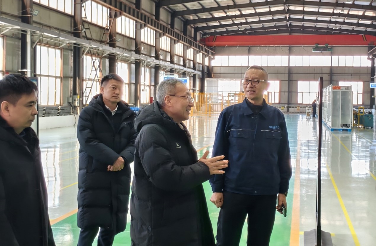 省领导莅临朗昇电气调研指导 鼓舞企业坚定创新驱动发展